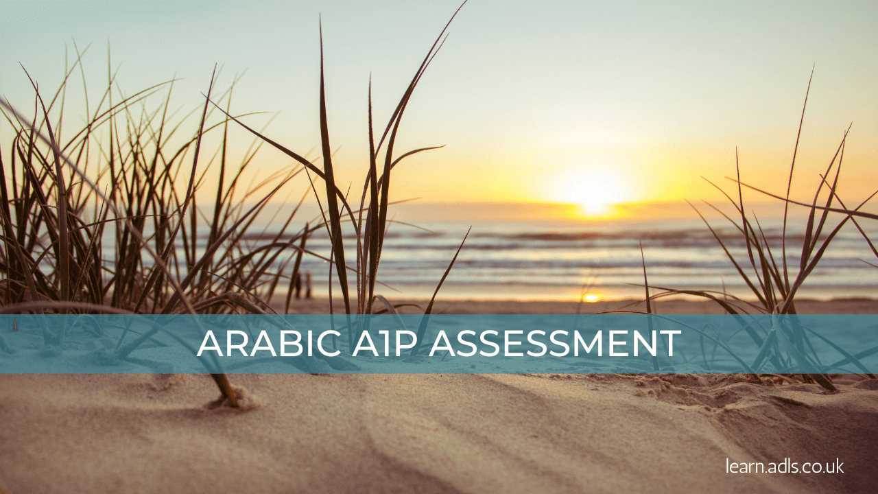 Arabic A1PA Assessment